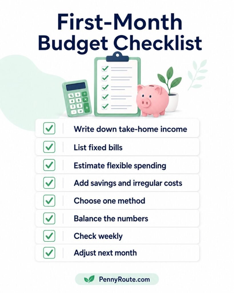 How To Make A Budget For Beginners In 7 Simple Steps - Penny Route