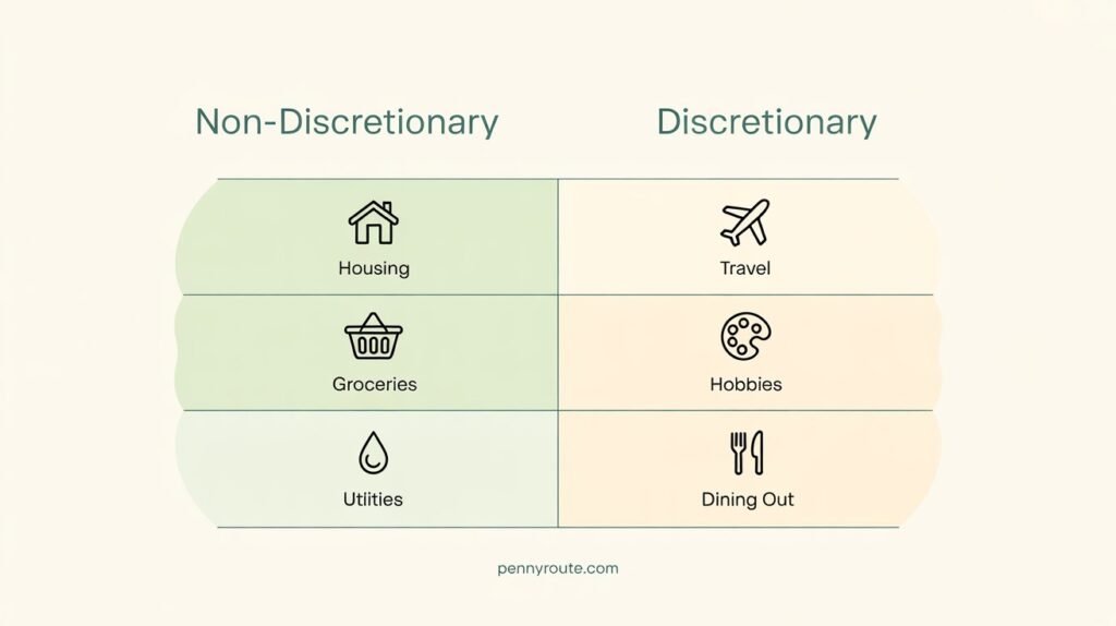 Discretionary vs. Non-Discretionary Spending