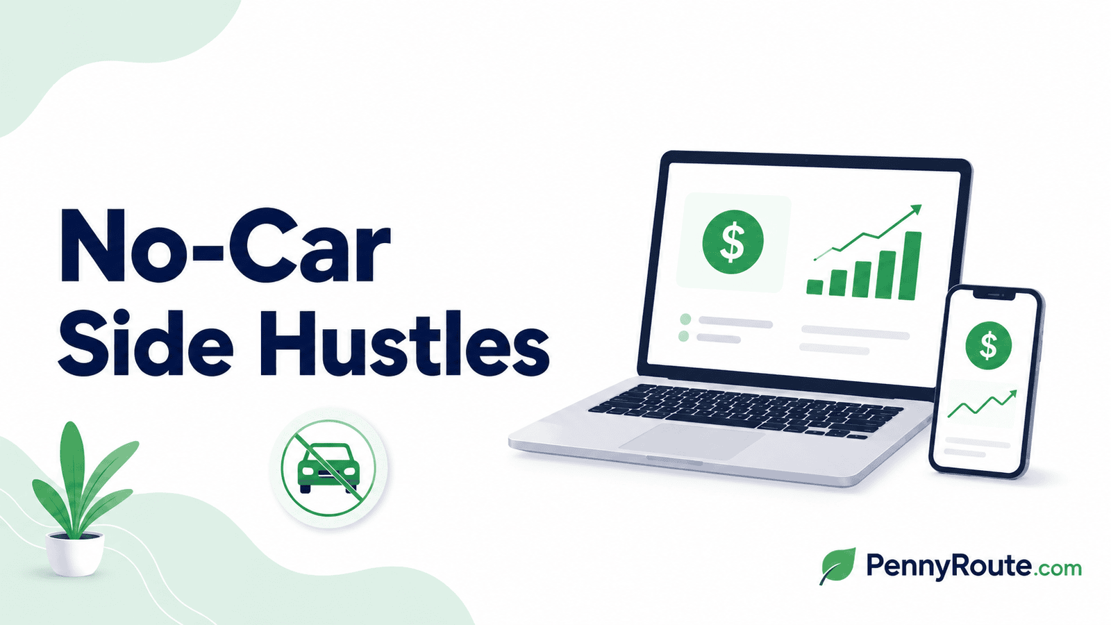 Side hustles without a car