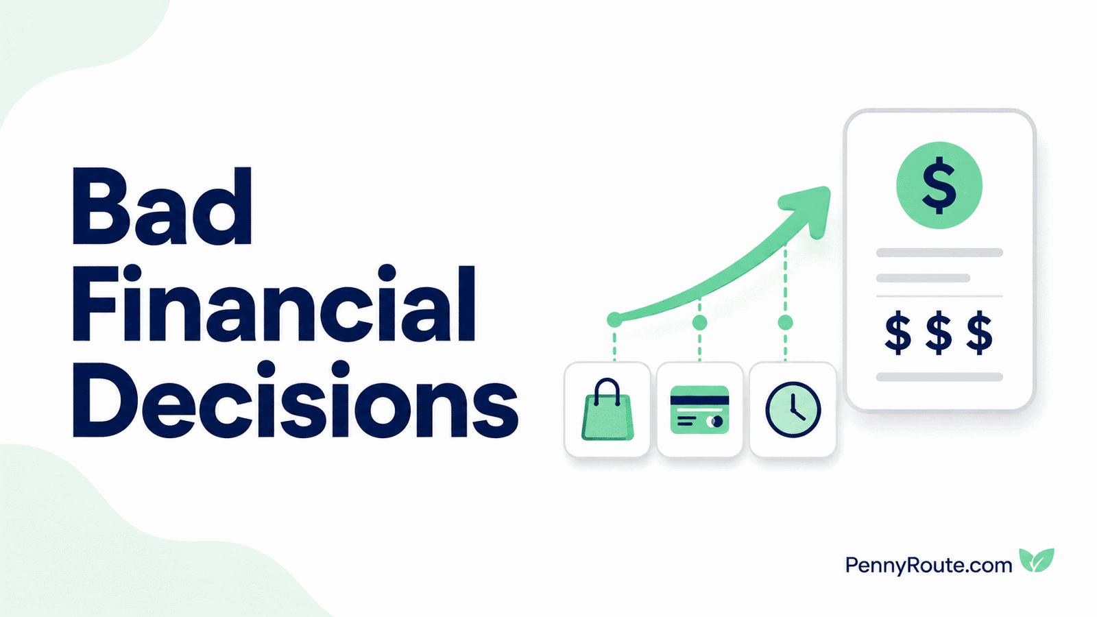 Bad Financial Decisions That Can Cost You for Years