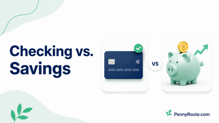 Checking vs. Savings Account - What’s the Difference