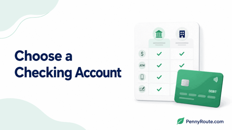 How to Choose a Checking Account - Things to Check First