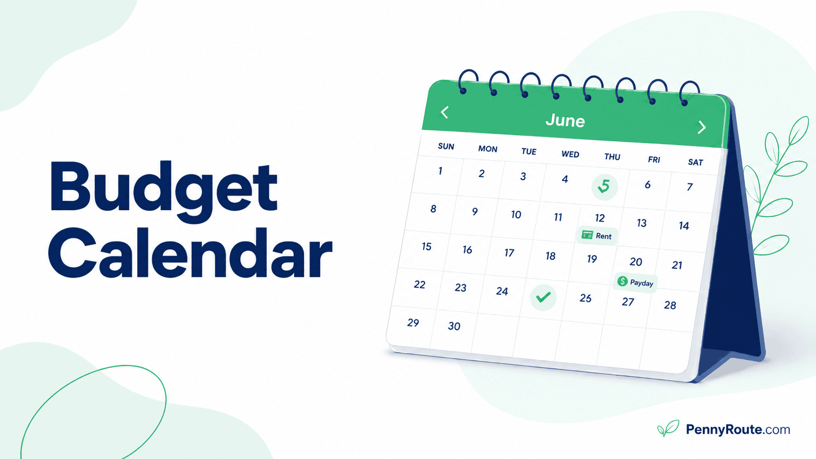 How to Make a Budget Calendar