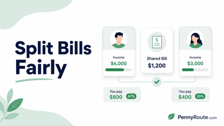 How to Split Bills Based on Income Fairly