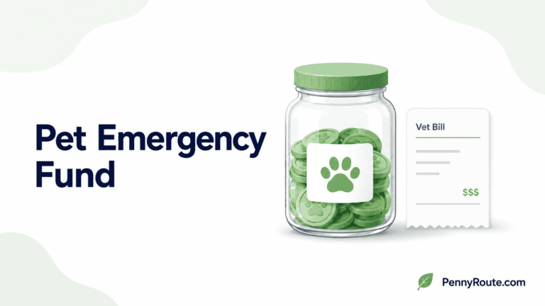 Pet Emergency Fund - How Much to Save for Vet Bills