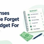 Expenses People Forget to Budget For