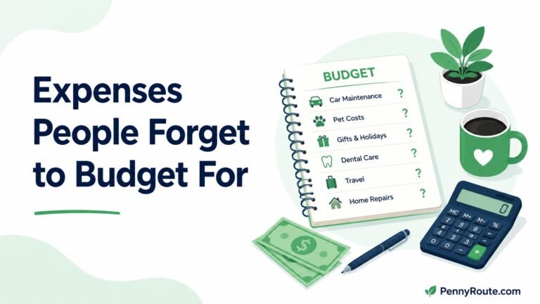 Expenses People Forget to Budget For
