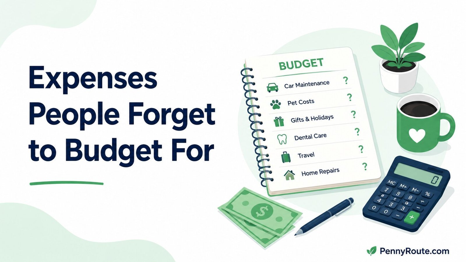 Expenses People Forget to Budget For
