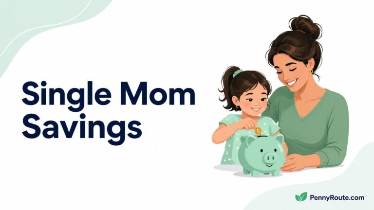How to Save Money as a Single Mom