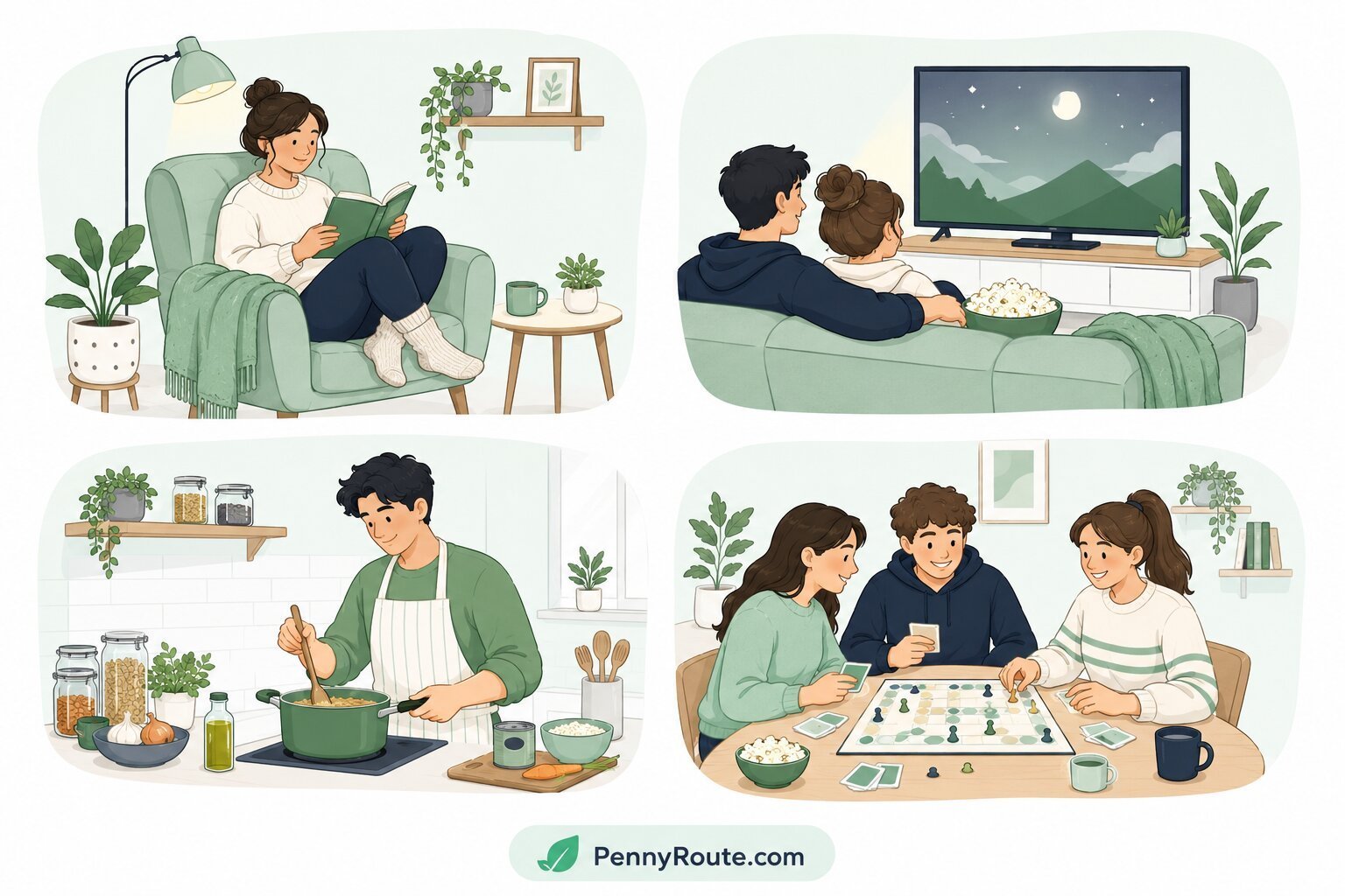 No-Spend Weekend Ideas - Free Things to Do at Home