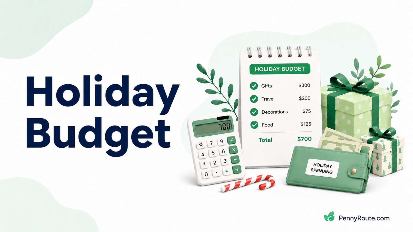 holiday budget - how to plan christmas spending