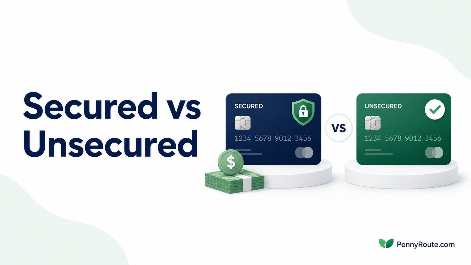 secured vs unsecured credit card